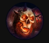 Символ игрового автомата Dungeon Immortal Evil Адский демон