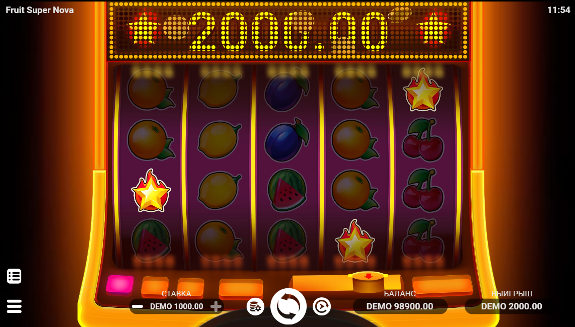 Изображение автомата Fruit Super Nova
