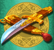 Символ игрового автомата Ancient Riches Casino Нож